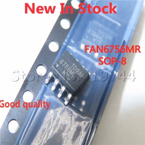 5PCS/LOT FAN6756MR 6756MR FAN6756 SOP-8 LCD power chip SMD In Stock NEW original IC