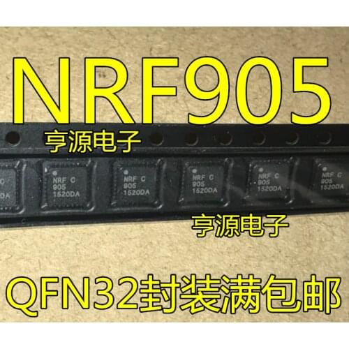 5pcs NRF905C NRF905B NRF905 QFN-32