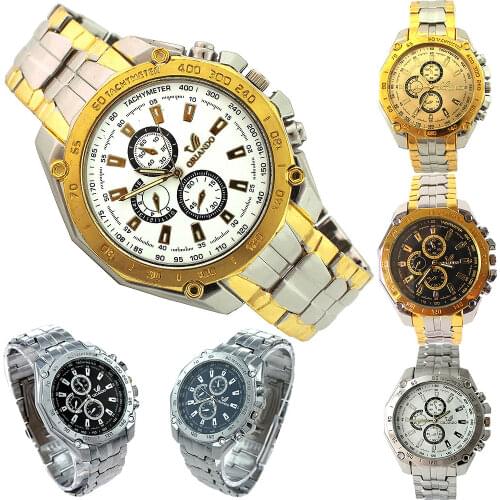 6PCS/Lot, Wholesales Price Mixed Bulk Men Fashion Watches Stainless Steel Quartz Alloy Band Business Luxury Wristwatches SN55
