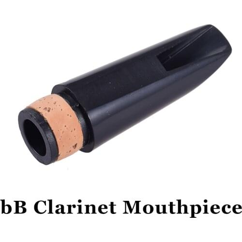 BB Clarinet Mouthpiece Black Bakelite Wind Musical Instruments Accessories