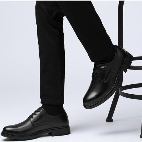 Basso leather breathable black mens spring man men 2020 informales Mens casuales for masculino leisure business sapato flat hot