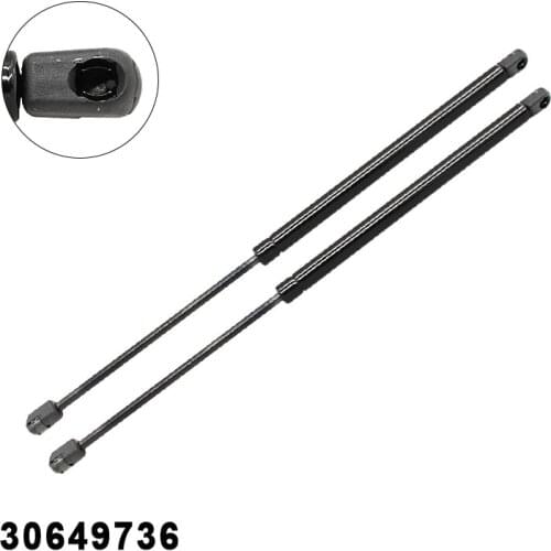 Free Shipping 30649736 For Volvo XC90 2003 2005 2009 Left Right Front Bonnet Hood Gas Lift Supports Shock Strut 510MM 320N