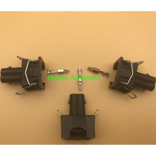 Free shipping 10/50/100pcs/lot 3.5mm kit wire harness connector, nozzle connector plug 037 906 240 037906240