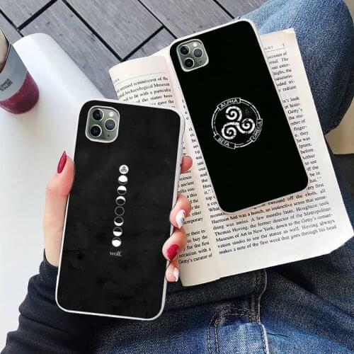 Teen Wolf Stilinski 24 Phone Case White Candy Color for iPhone 6 7 8 11 12 s mini pro X XS XR MAX Plus