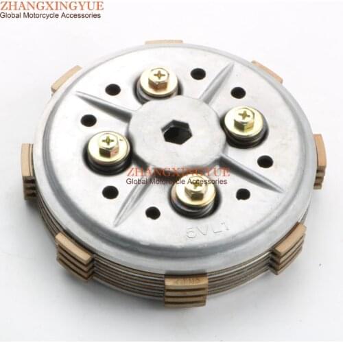 Clutch disc assembly for YAMAHA XT125R XT125X YB125SPD YBR125ED 5VL-E6371-00-00