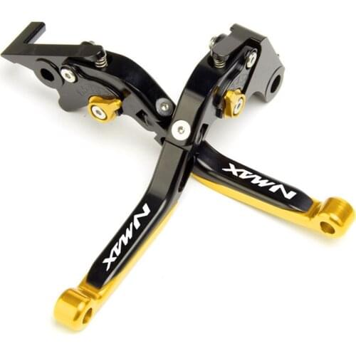 For Yamaha NMAX 125 155 Motorcycle Long Brake Clutch Levers Folding Extendable N max 125 155 Nmax125 Nmax155 Scooter Accessories