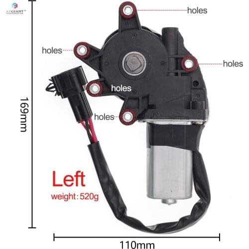 AZGIANT For nissan tiida versa SYLPHY 2007 - 2013 Glass Lifter Motor 80731-ED00A Accessory Glasses Window Motors