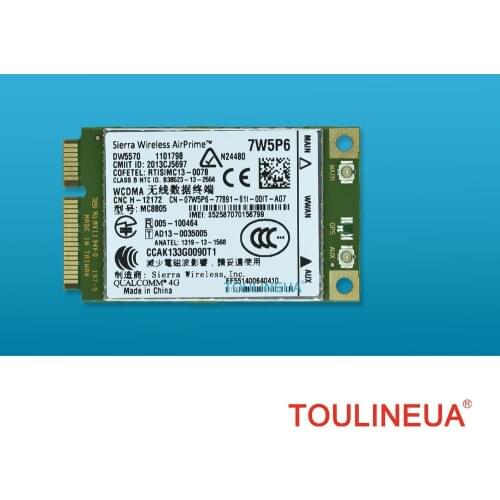 DW5570 7W5P6 Sierra MC8805 HSPA+ WWAN Broadband Mobile WWAN Network Card for E5440 E6440 E6540
