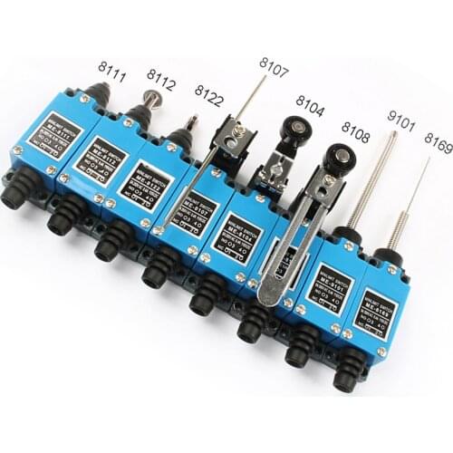 ME-8108 8104 8107 8169 8122 8111 9101 limit switch Rotary Adjustable Roller Lever Arm Mini Limit Switch