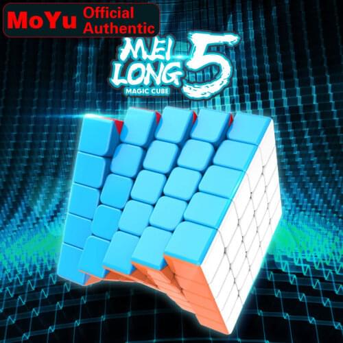 MoYu MeiLong 5 5x5x5 Magic Cube MeiLong5 5x5 Professional Neo Speed Cube Puzzle Antistress Educational Toys For Children