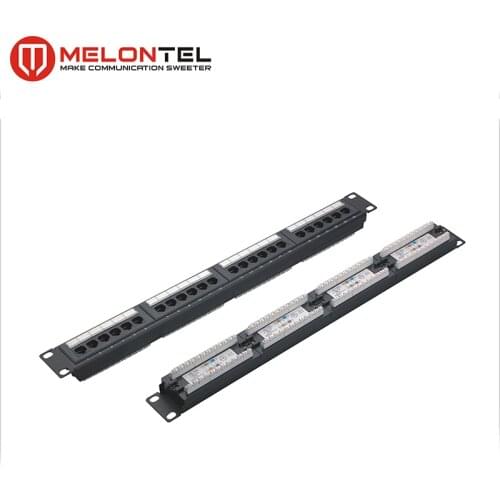 MT-4012 1U 24 port rack mounted patch panel