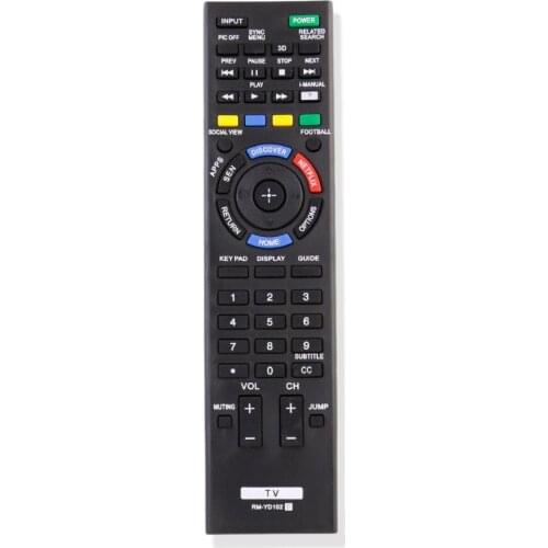 New TV Remote Control RM-YD102 fits for Sony LCD HDTV TV KDL-50W790B KDL50W790B KDL-50W800B KDL50W800B KDL-55W790B KDL55W790B
