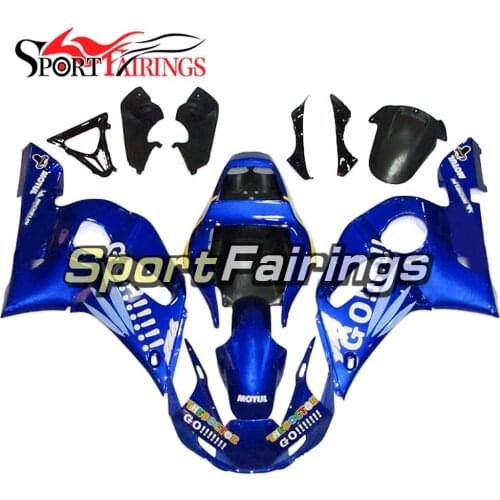 Complete Sportbike Fairings for Yamaha YZF600 R6 1998 1999 2000 2001 2002 98 99 00 01 02 Motorbike Carenes Blue Black New Hulls