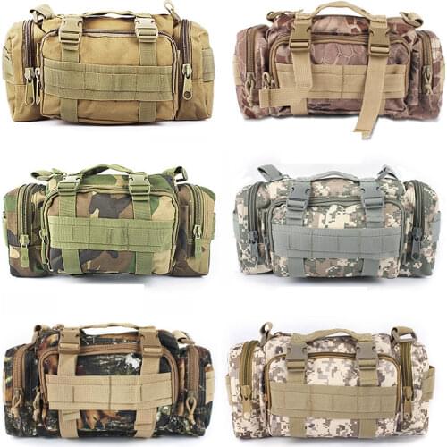 600D Military Waist Bag Waterproof Oxford Climbing Bags Outdoor Tactical Camping Hiking Pouch Bag Mochila Military Bolsa