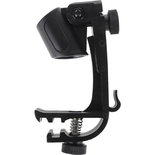 Adjustable Microphone Clips on Drum Rim Anti-shock Mount Clamp Stand Holder Tool