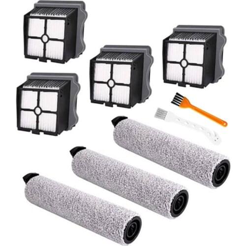 Replacement Roller Brush And Vacuum Filter Suitable For Tineco Ifloor 3/Ifloor One S3 Cordless Wet Dry Vacuum Cleaner