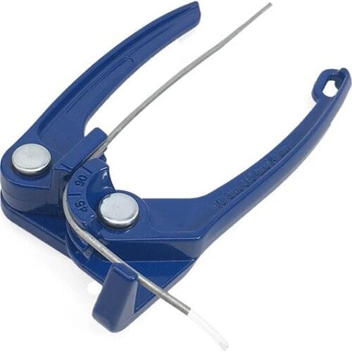1/8 3/16 1/4" Tube Bender Tubing Fuel Brake Ac Refrigerant Line Air Conditioner Lines Bending Tool Manual Repair Tools