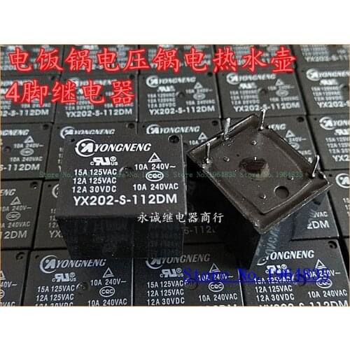 YX202-S-112DM 4 12VDC