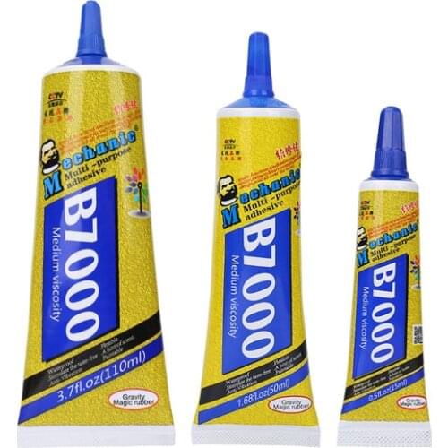 15ml/50ml/110ml MECHANIC B7000 Glue Professional LCD Touch Screen Back Cover Glass RepairGlue Adhesive Epoxy Resin Diy Crafts