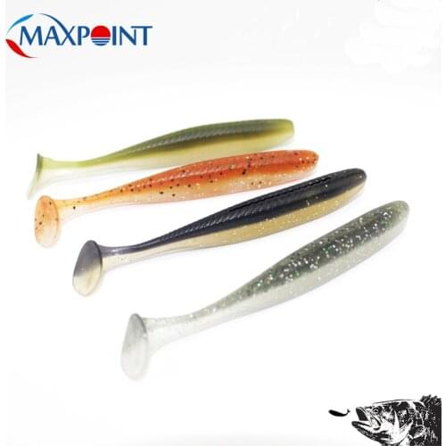 7 COLORS Fishing Lure KIT at 35 pcs Sinking Bait Minnow Action PVC Lures for Pike Bluegill Perch Awesome Soft Bait Small Shad