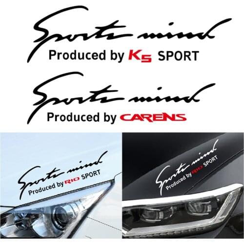 Car Eyebrow Sticker For Kia CARENS CARNIVAL CERATO K5 MOHAVE NIRO PICANTO RIO SEDONA SELTOS SPORTAGE STINGER TELLURIDE VENGA