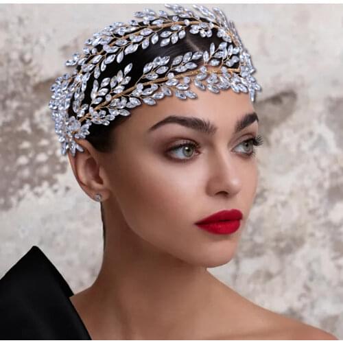 Wedding Hair Accessories Bridal Tiara Crysral Bridal Headdress Rhinestone Headpieces Bridal Crown&Tiara Wedding Hair Jewelry