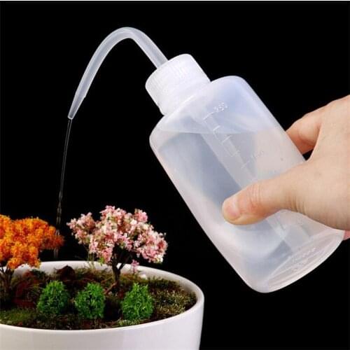 50ml Large Squeeze Transparent Water Bottle Liquid Container Water Sprayer Transparent bottle Squeezing for Bonsai Pot watering