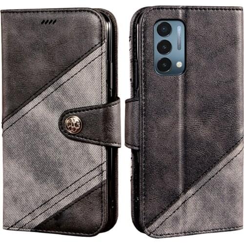 Flip Case For OnePlus Nord N200 5G Book Leather Case Shockproof Bumper Flip Case For OnePlus DE2117 Cover