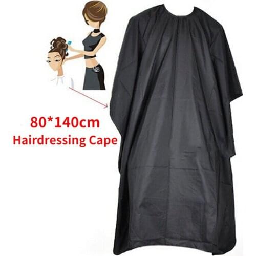Black Hairdressing Cape Professional Salon Hair Cut Hairdressing Adult Hairdresser Barbers Cape Gown Cloth Hair-cut Accessories