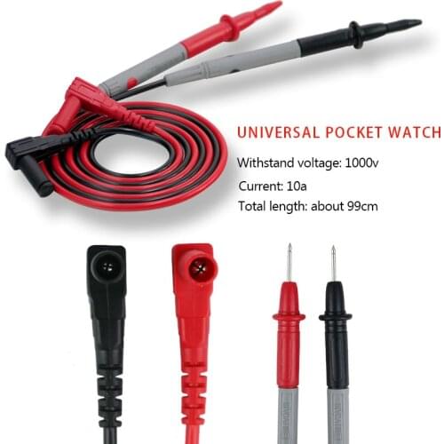 Mastfuyi 1000V 10A High quality Universal Digital Multimeter Multi Meter Test Lead Probe Wire Pen Cable 4 Type