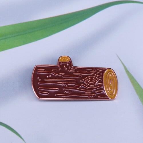 Wood Resource Enamel Pin