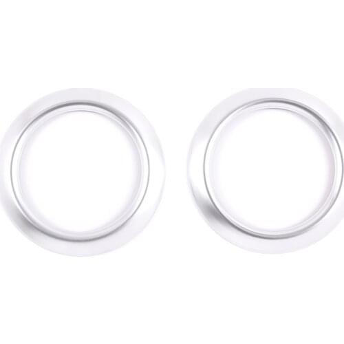 For 2020-2021 Mercedes-Benz GLA H247 ABS silver/carbon fiber style instrument panel side air outlet decoration car accessories