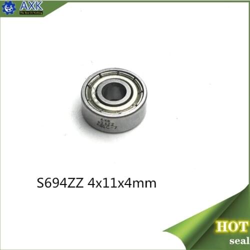 S694ZZ Bearing 4*11*4 mm ( 10PCS ) ABEC-5 440C Roller Stainless Steel S694Z S694 Z ZZ Ball Bearings