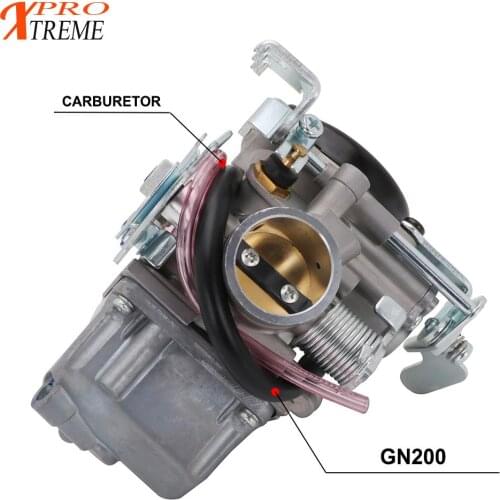 Gray Motorcycle Carburetor CARB Carburador For Suzuki GN200 GN 200 GN-200 Scooter Motorbike Part Assembly