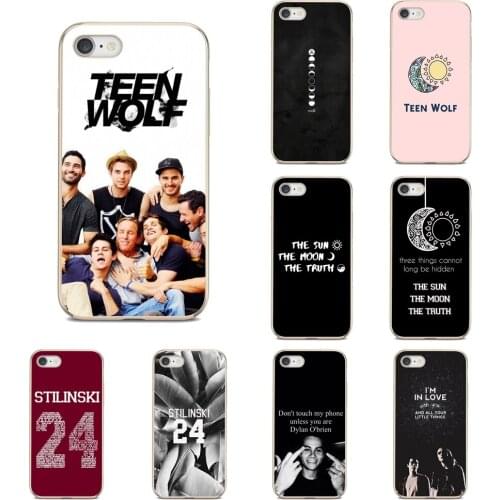 Silicone Shell Cases For HTC U11 U12 One M7 M8 M9 M10 A9 X9 E9 Plus Desire 530 626 628 630 816 820 Teen Wolf Stilinski 24 Luxury