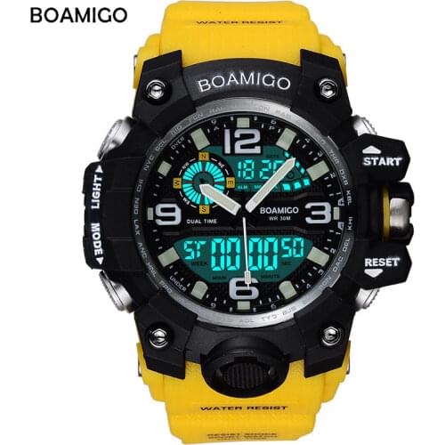 Men Sports Watches LED Quartz Automatic Watch Men Rubber Wristwatches Waterproof Digital Watch Relojes Para Hombre