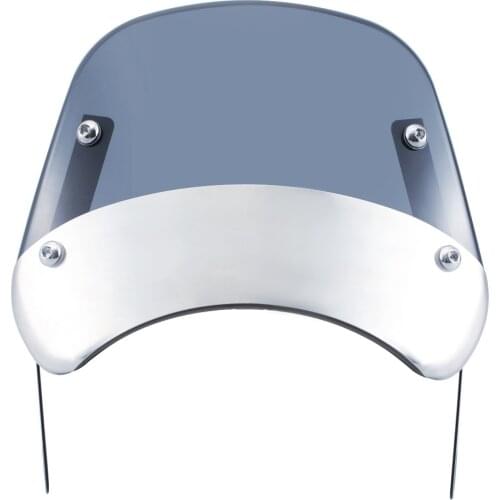 Universal 3colors Motorcycle 6.5"-9.45" Headlight Windshield Wind Deflector Cover Windscreen for Harley Honda Kawasaki Suzuki