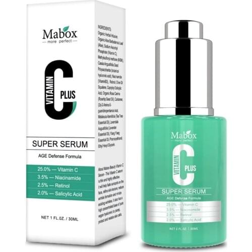 30ML Hyaluronic Acid Face Serum Anti-Aging Shrink Pore Whitening Moisturizing Essence Face Dry Skin Anti-wrinkle Care Serum