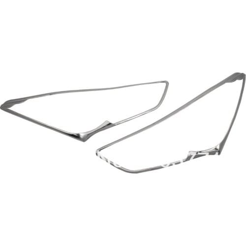 High Quality Chrome Head Light Cover for Hyundai Santa Fe 2013