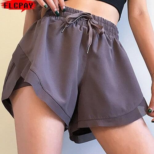 Womens Workout Running Stretch Jogging Tummy Control Tights Slimming Capris Legging Sexy High Waist Yoga Shorts