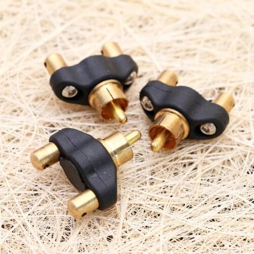 3pcs RCA Tattoo Clip Cord Conversion Head For Tattoo Power Tattoo Gun Tattoo Accessories TPS5126