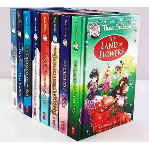 8 Books Female Geronimo Stilton Thea Stilton Special Edition Picture Story Book Kids English Bridge Chapter Comic 5+ years