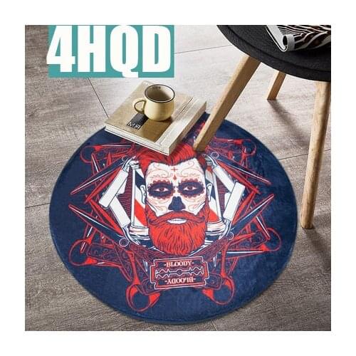 Round Blanketscandinavian Modern Simple Coffee Table Bedroom Living Room Bedside Blanket Children Blanket Home Computer Chair Ma