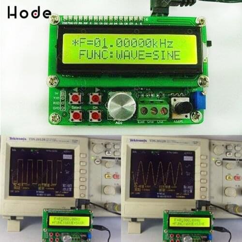 DDS Signal Source Module Signal Generator With 0.01Hz-5MHz Frequency Meter