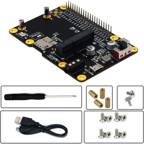 NEW 3G 4G LTE Base HAT Mini PCIE Network Adapter for Raspberry Asus Tinker Board Samsung ARTIK Rock64 Media Liber Computer Board
