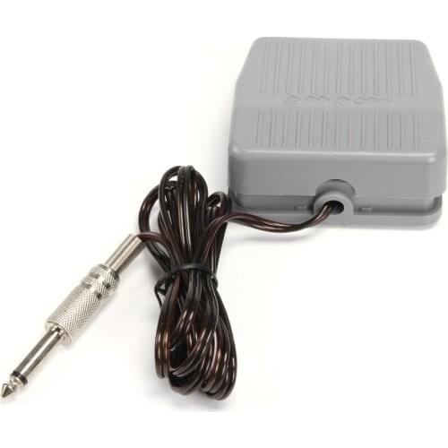1pcs Gray Plastic Tattoo Foot Pedal Switch Pedal Compact Tattoo Machine Accessory Anti Slip Foot Tattoos Pedal Tools