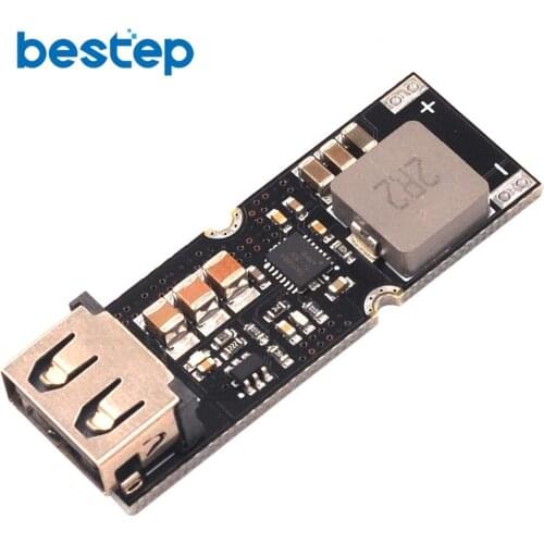 Single Cell Lithium Battery Boost Power Module Board 3.7V 4.2V Liter 5V 9V 12V USB Mobile Phone Fast Charge QC2.0 QC3.0 TPS61088