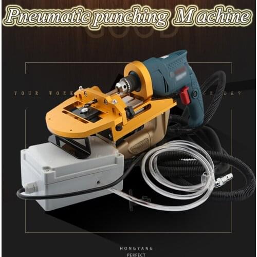 Side Hole Puncher CNC Plate Type Cutting Machine Woodworking Pneumatic Puncher Three-in-one Horizontal Drill HY
