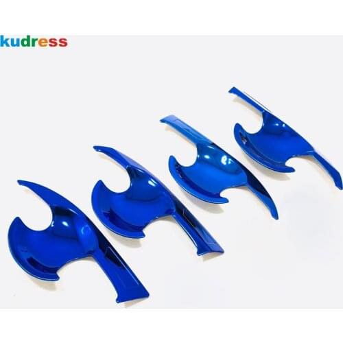 For Nissan Altima 2019 2020 Carbon Fiber Car Door Handle Door Bowl Trim Decoration Cover Sticker Exterior Moulding Accessories