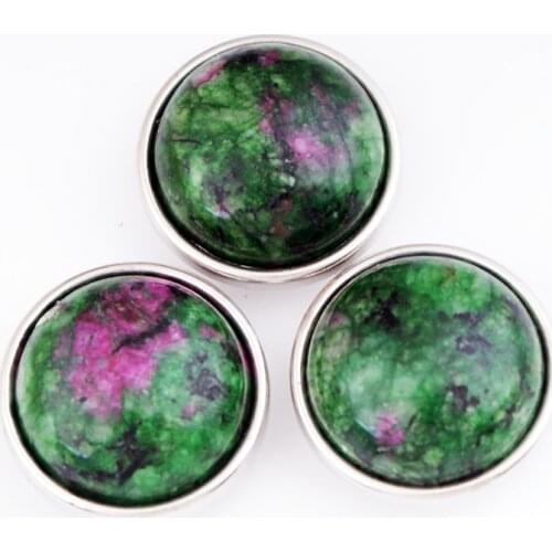 TB361 Christmas Stone snaps button jewelry for snap button bracelet OEM, ODM